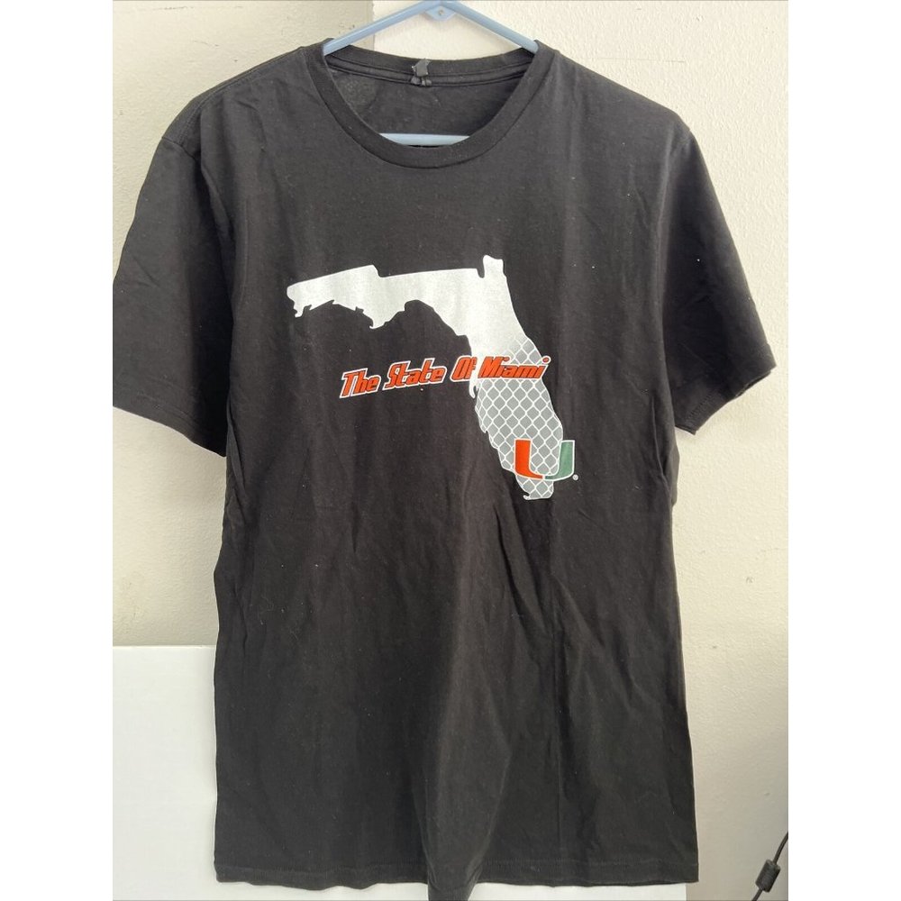 Adidas State of Miami Graphics Short Sleeve Crew Neck T Shirt black Size L